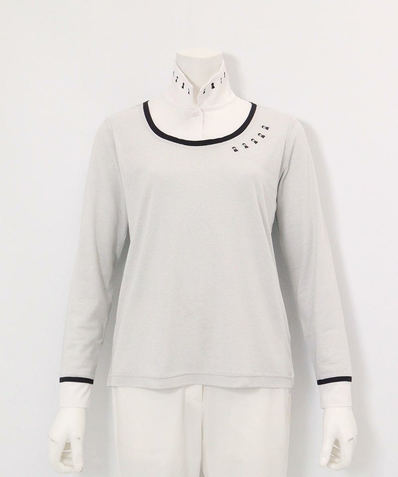 レイヤード風プルオーバー(ライトグレー)前