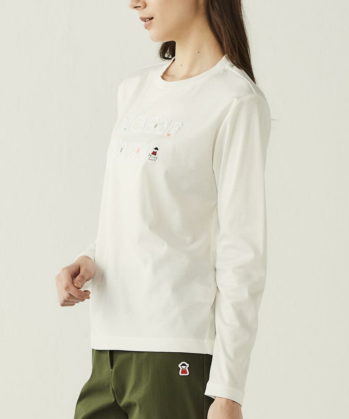 モデル着用画像（ホワイト）