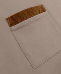 ポケット部分（ベージュ）