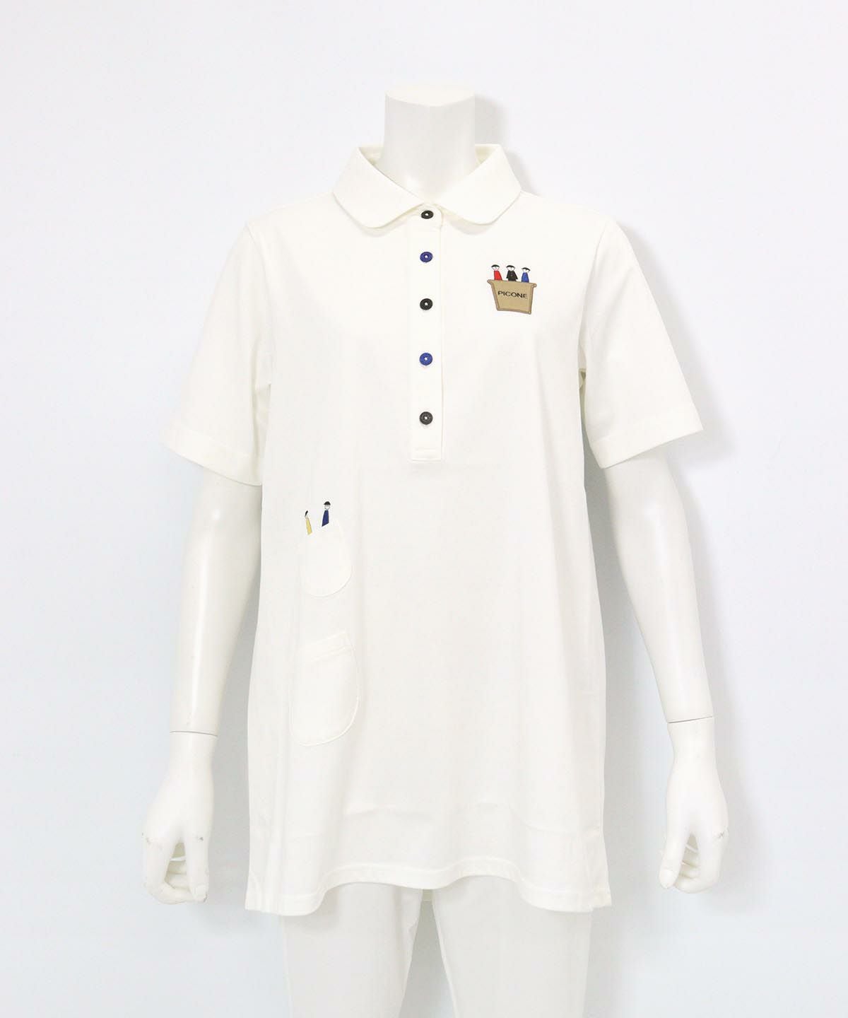 半袖冷感ポロチュニック|ピッコーネクラブ - ゴルフウェアや婦人服通販