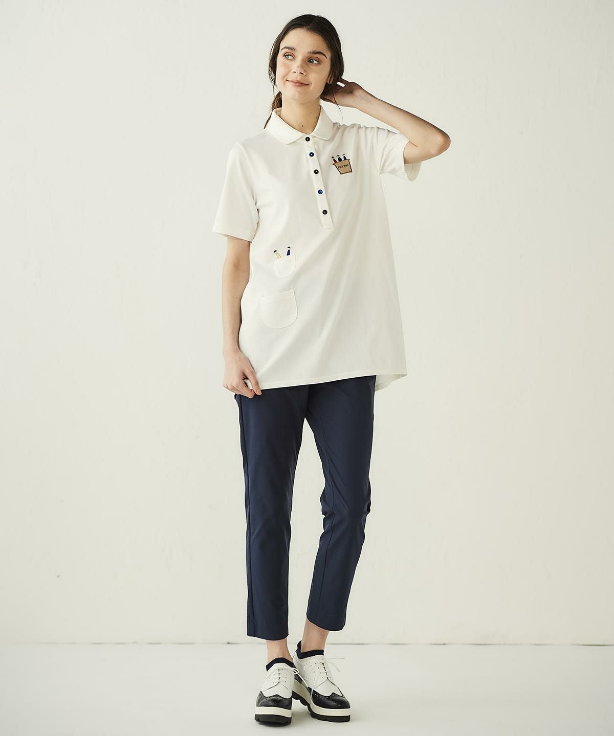 モデル着用画像(ホワイト)