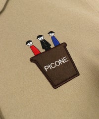 胸元デザインアップ(ベージュ)