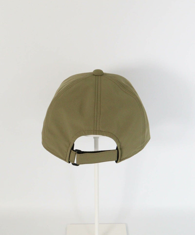 刺繍撥水キャップ後（カーキ）