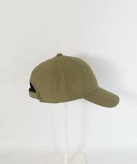 刺繍撥水キャップ右横（カーキ）