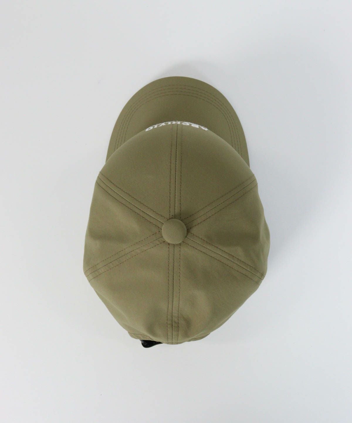 刺繍撥水キャップ上（カーキ）