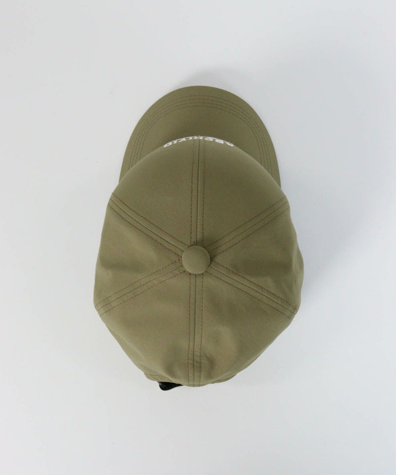 刺繍撥水キャップ上（カーキ）