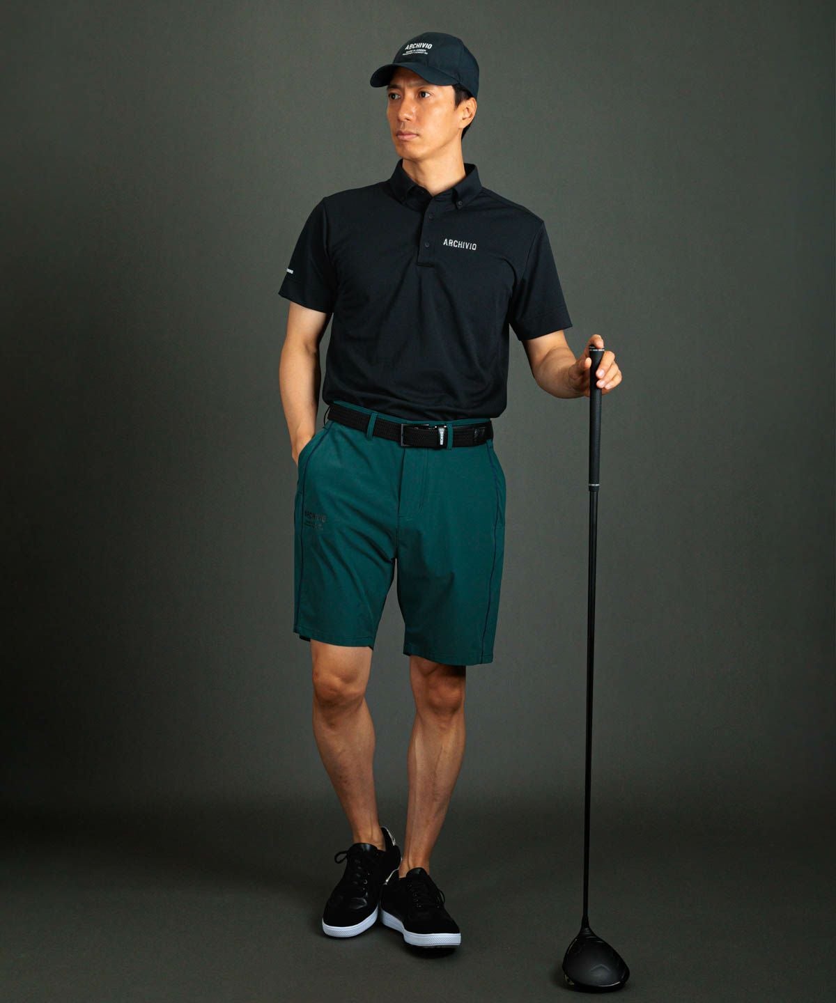 モデル着用画像（グリーン）