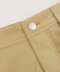 ウエストボタン部分（ベージュ）