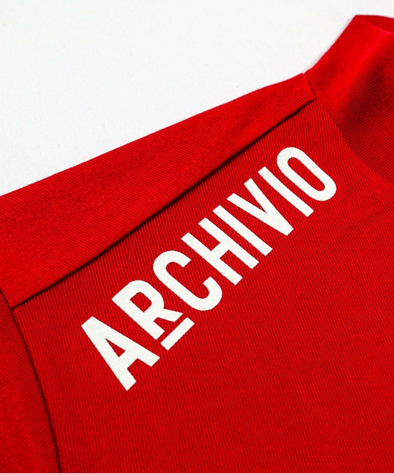 肩ロゴデザイン部分（レッド）