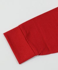 袖口部分（レッド）