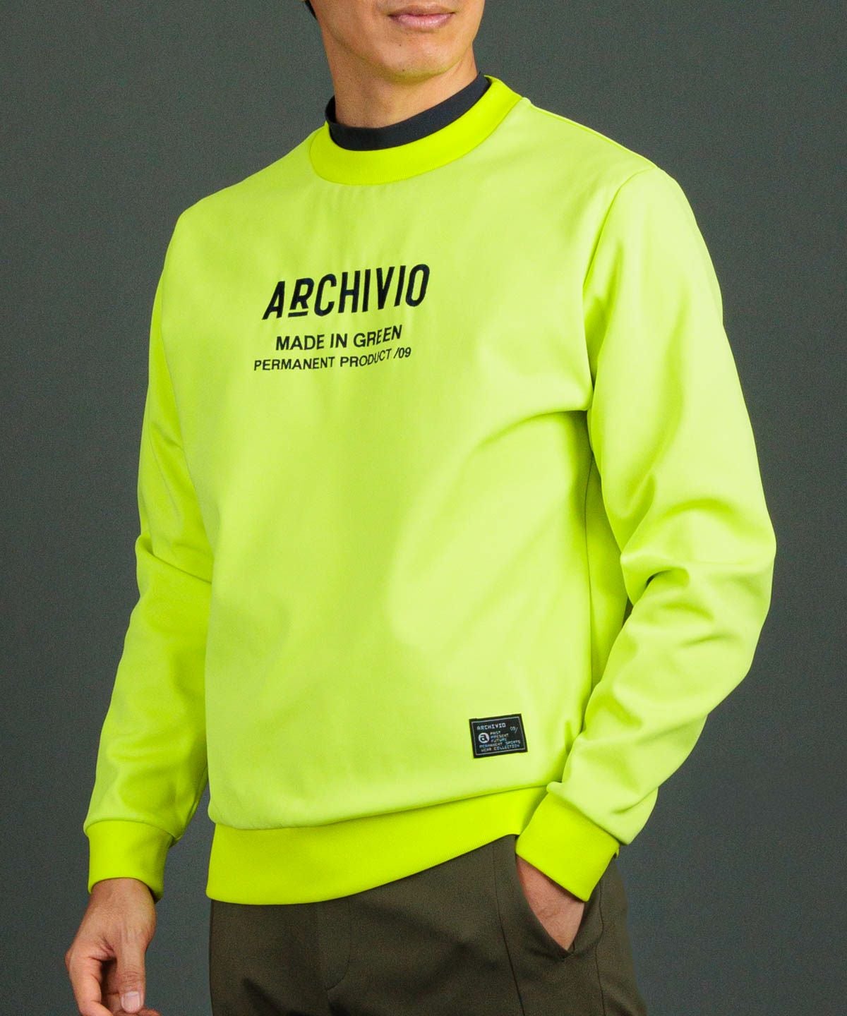ARCHIVIO アルチビオ メンズ UV速乾 ハイネック プルオーバー ゴルフ メンズ】UV速乾ハイネックプルオーバー|アルチビオ-アウトレット