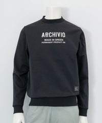 【メンズ】フロント刺繍UVダンボールプルオーバー（ブラック）