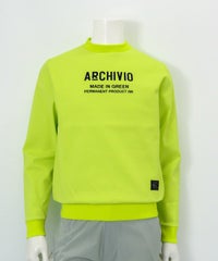 【メンズ】フロント刺繍UVダンボールプルオーバー（イエロー）