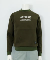 【メンズ】フロント刺繍UVダンボールプルオーバー（カーキ）