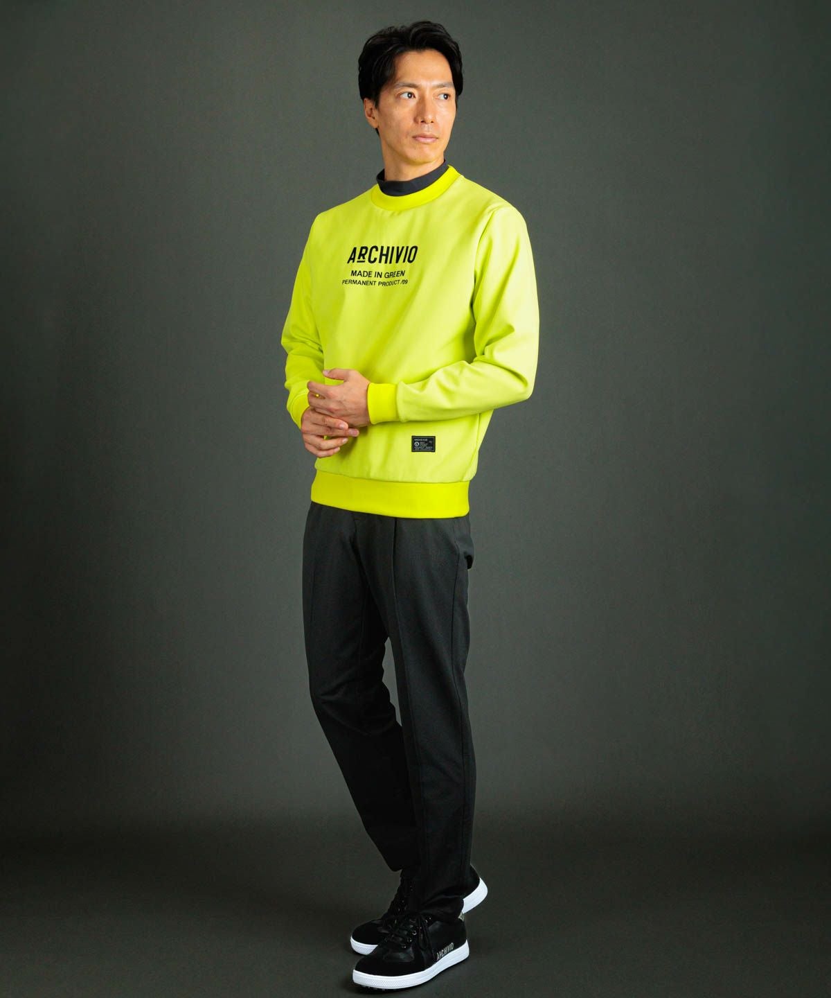 モデル着用画像（イエロー）