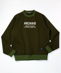 【メンズ】フロント刺繍UVダンボールプルオーバー（カーキ）