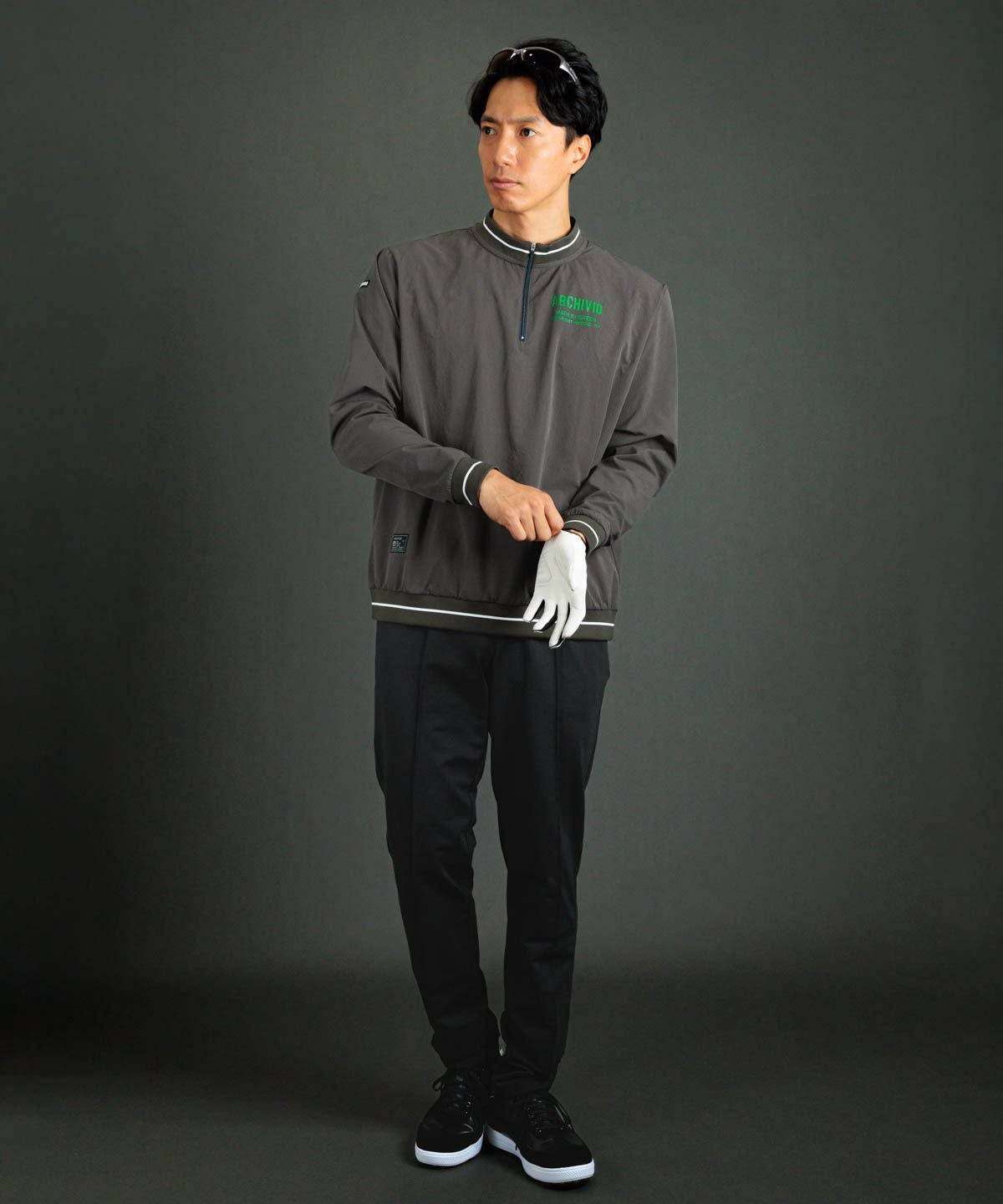 モデル着用画像（グレー）