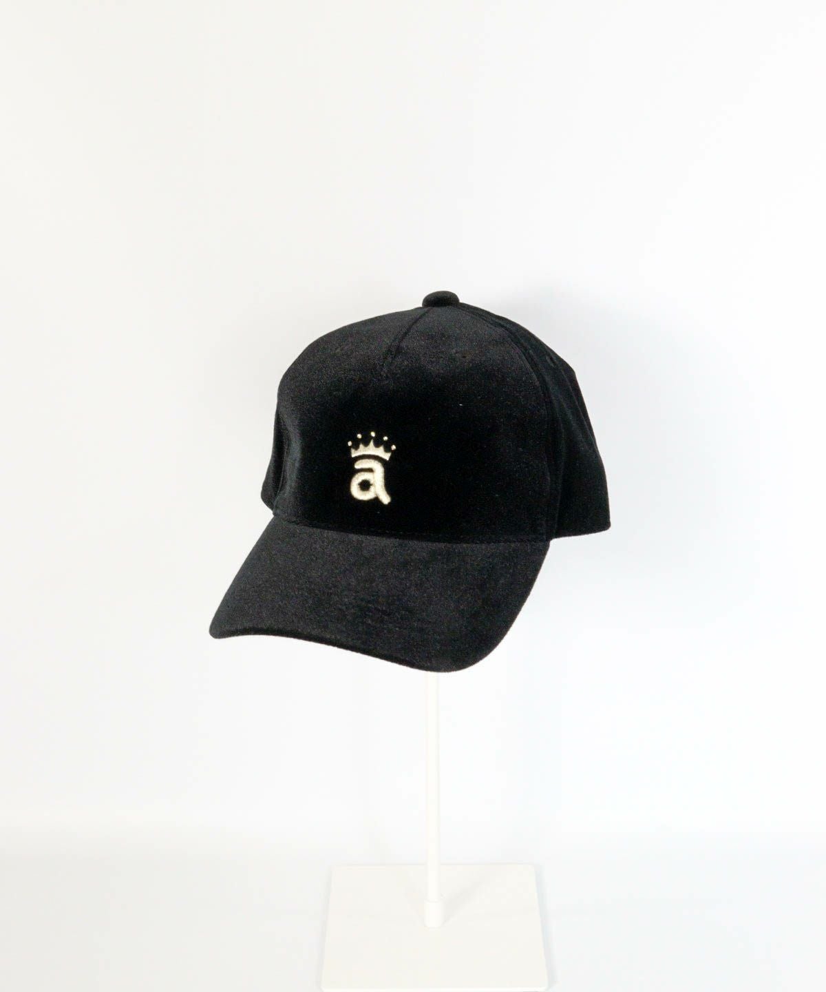 ベロアキャップ（ブラック）