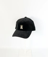 ベロアキャップ（ブラック）