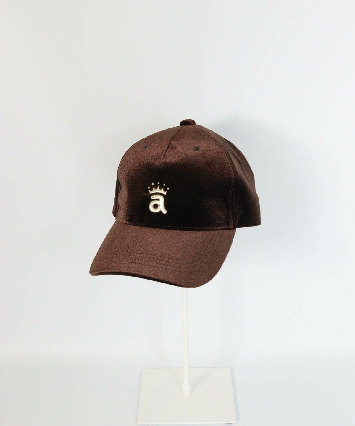 ベロアキャップ（ブラウン）