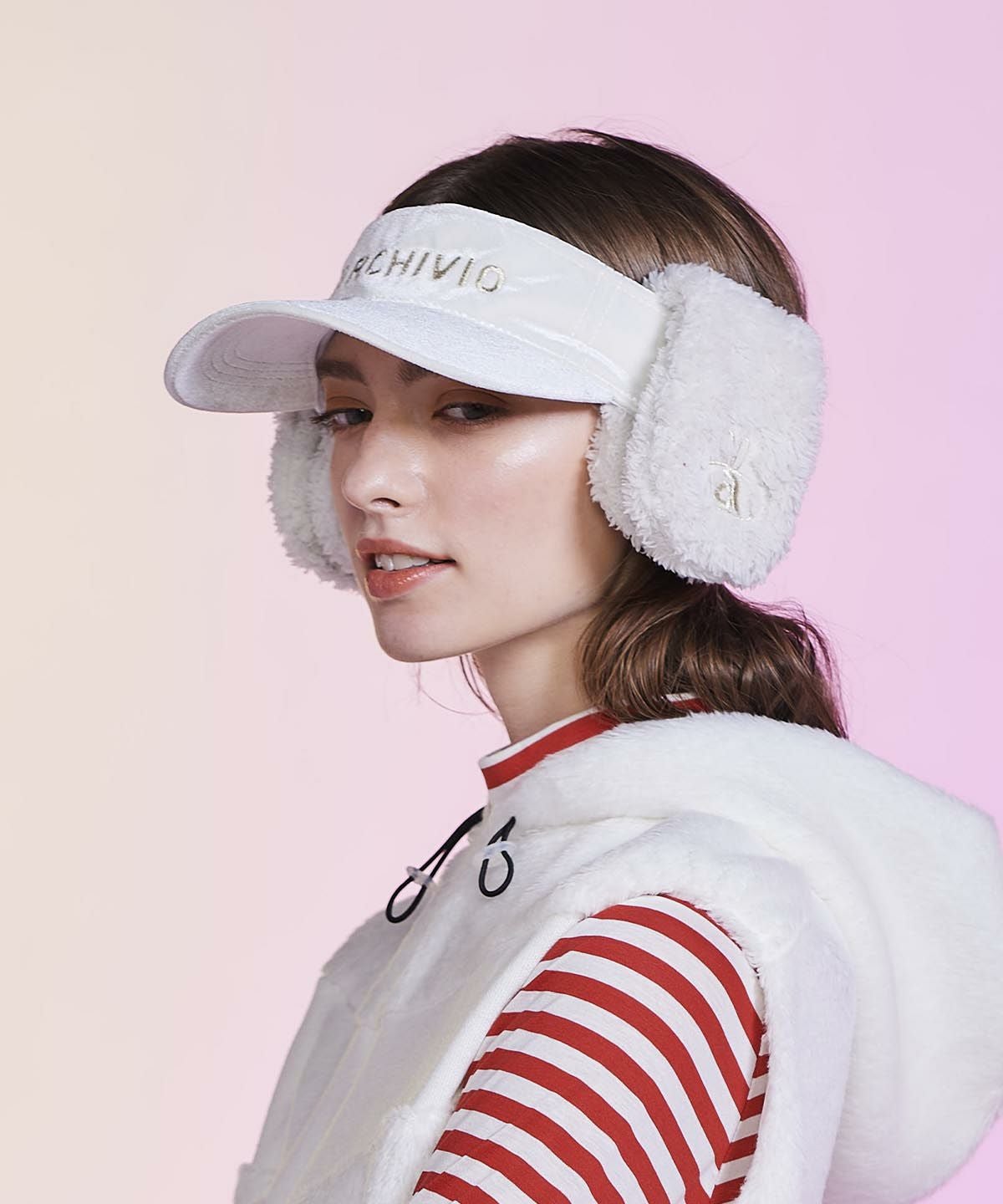 モデル着用画像（ホワイト）