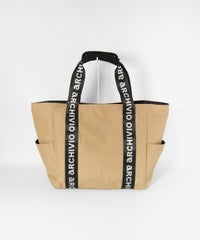 ボストンバッグ後（ベージュ）