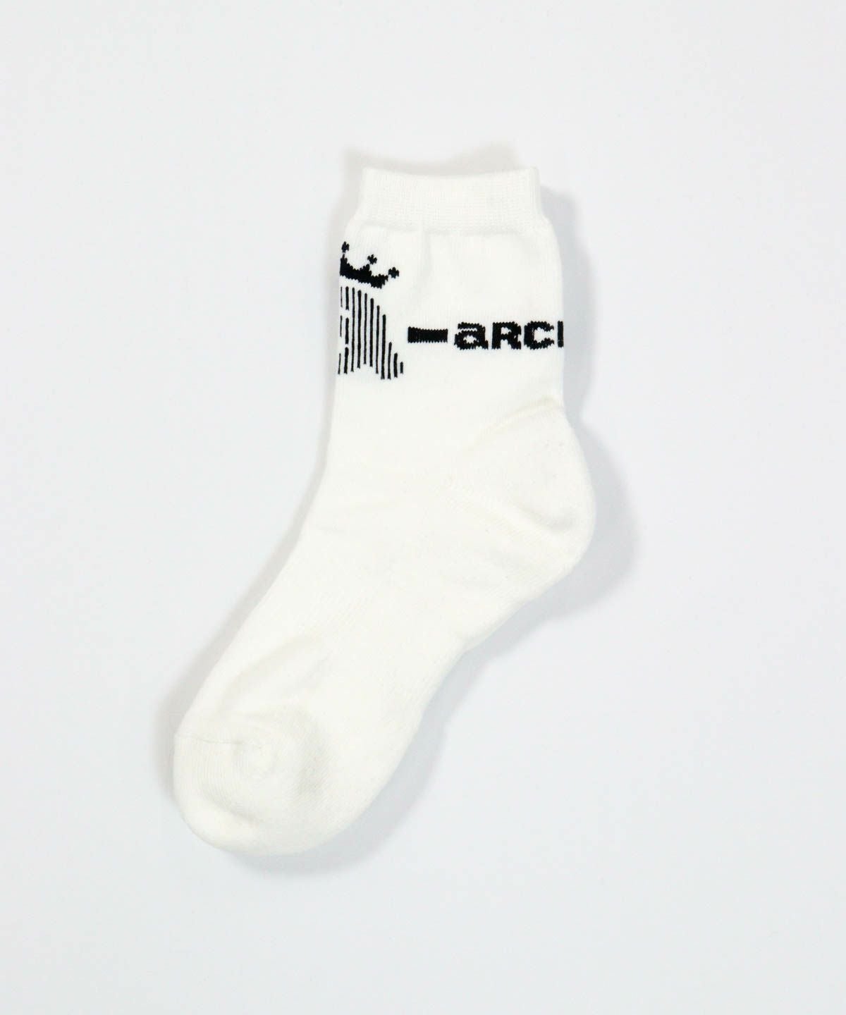 ロゴラインショートソックス（ホワイト）