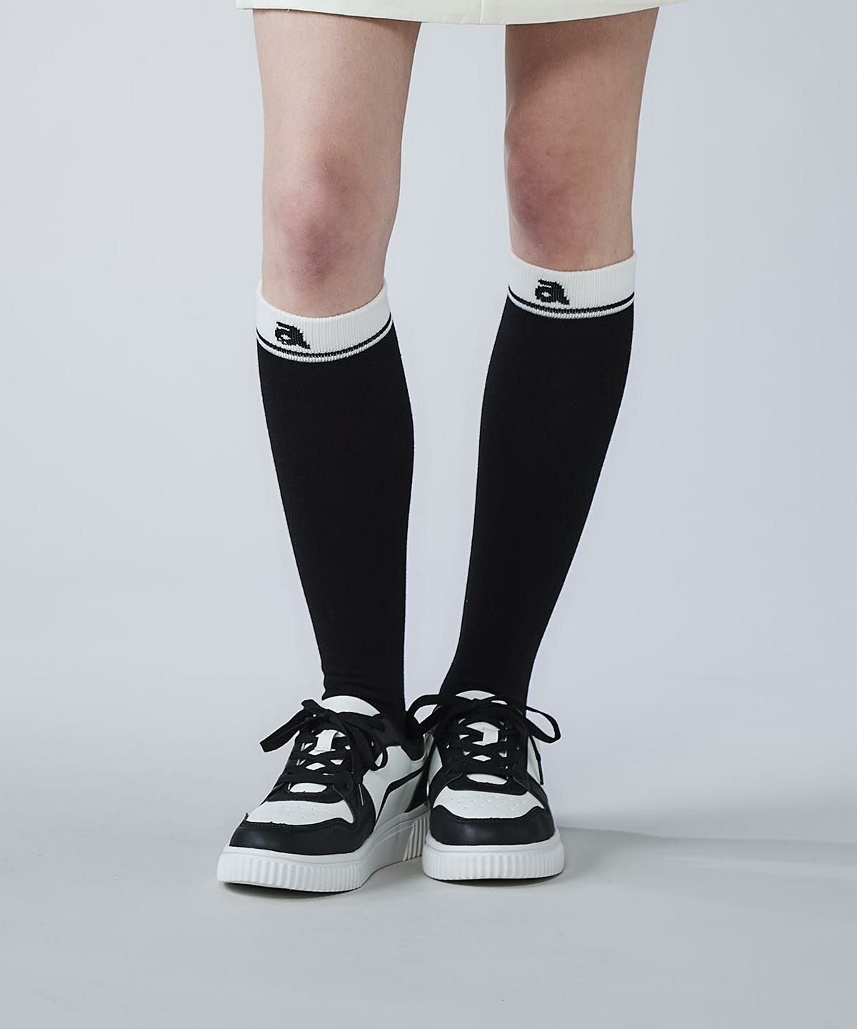 配色ラインロングソックス|アルチビオ - ゴルフウェアや婦人服通販