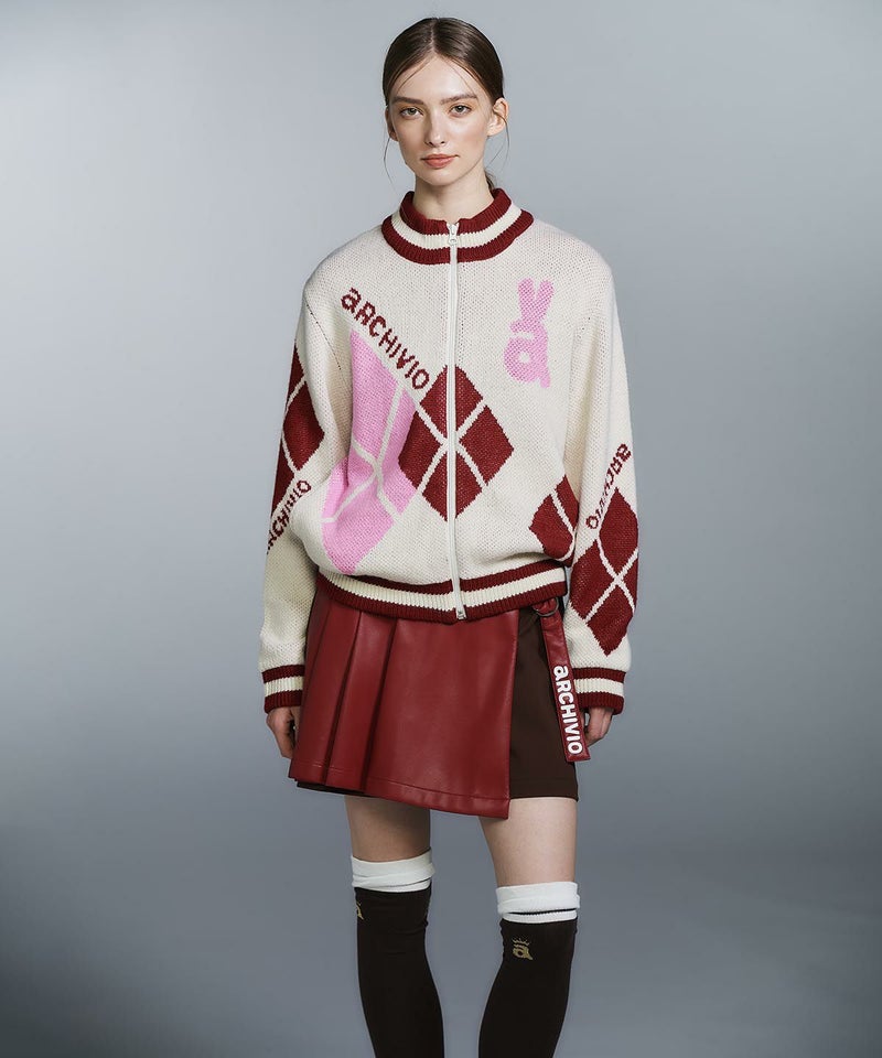 モデル着用画像（ブラウン）