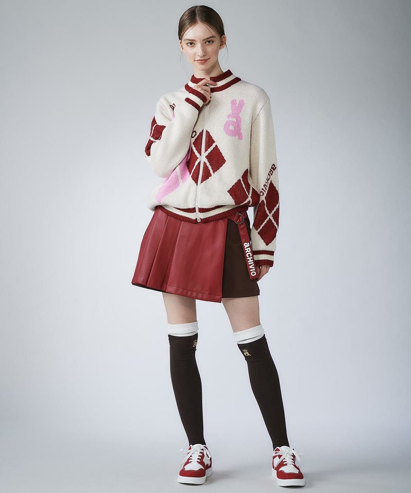 モデル着用画像（ブラウン）