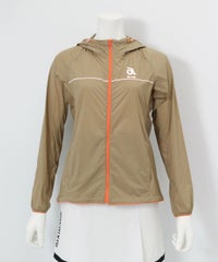 サイドメッシュナイロンブルゾン（キャメル）