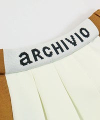 ウエストロゴデザイン部分（ホワイト×オレンジ）