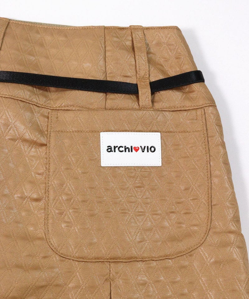 後ポケット部分（キャメル）