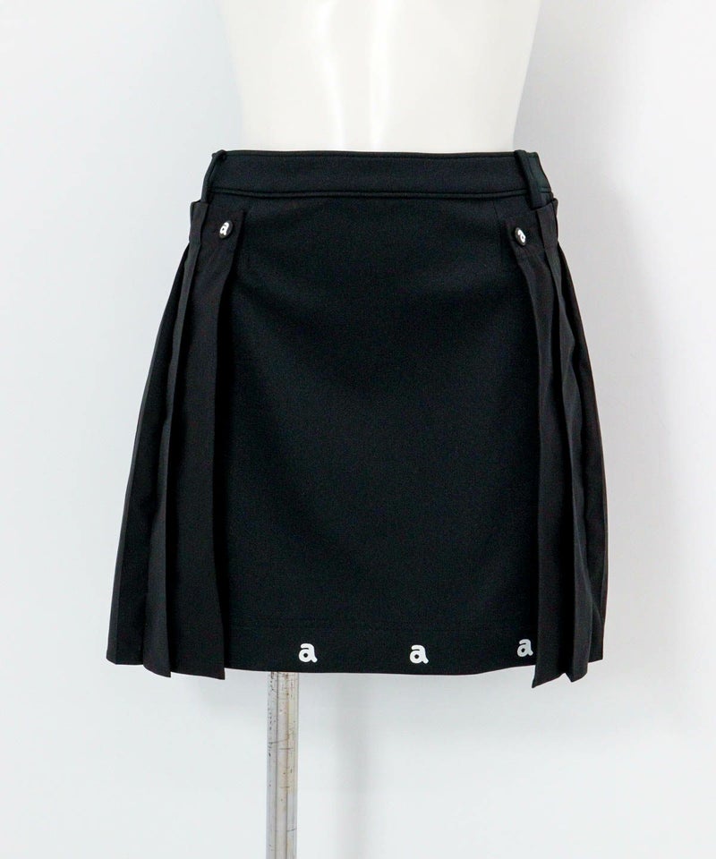 プリーツドッキングスカート（ブラック）