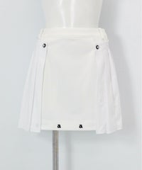 プリーツドッキングスカート（ホワイト）