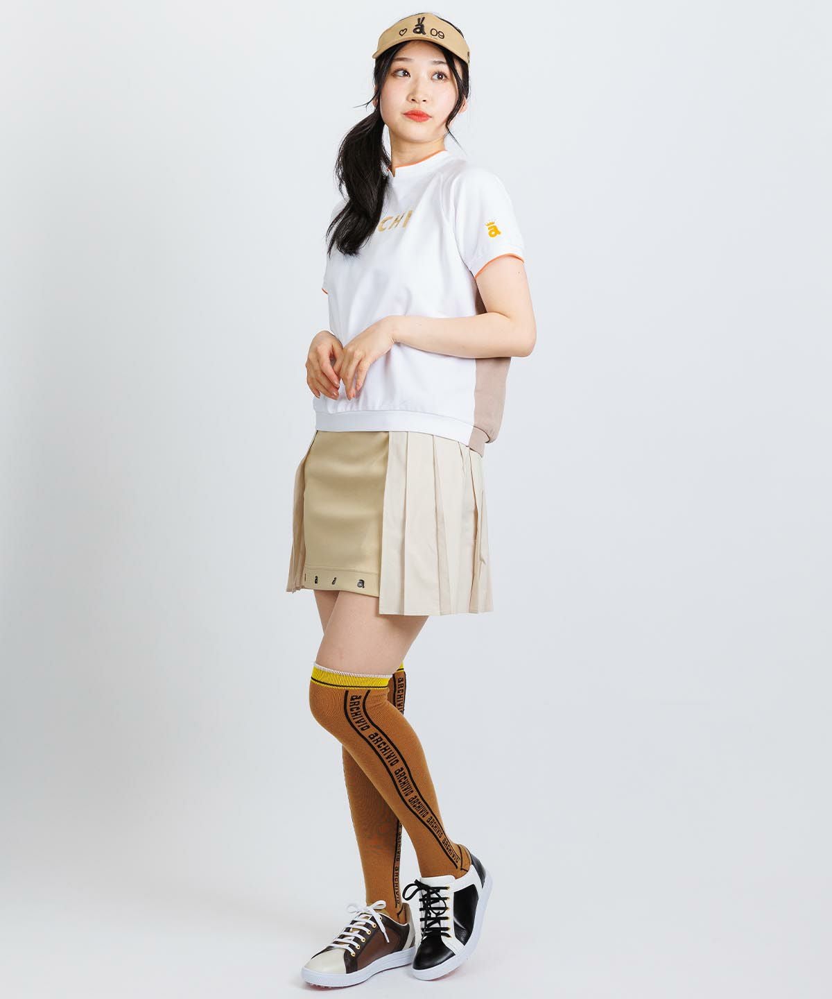 プリーツドッキングスカート|アルチビオ - ゴルフウェアや婦人服通販