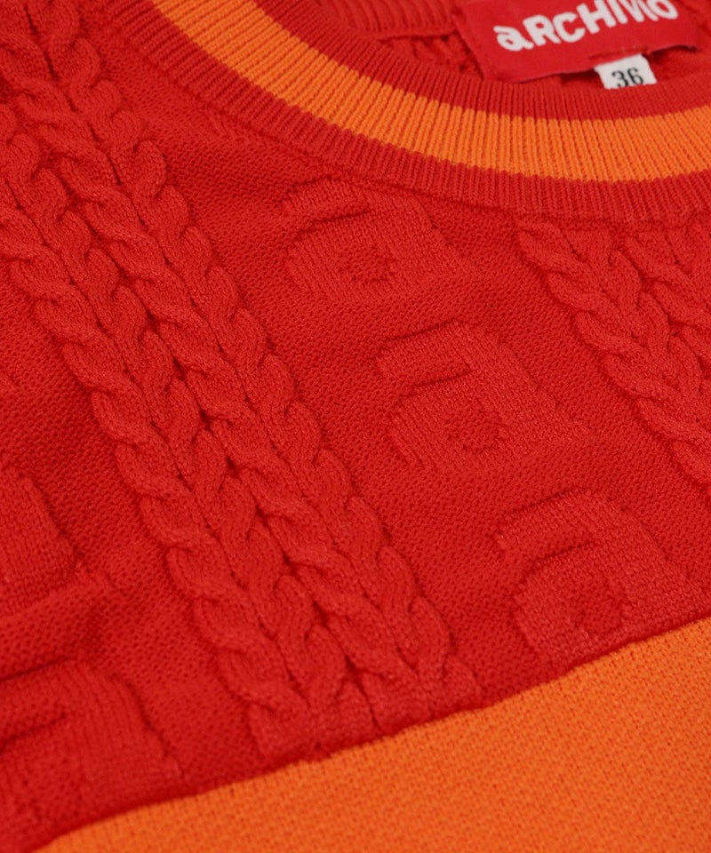 ケーブルライン・aロゴ部分（レッド）