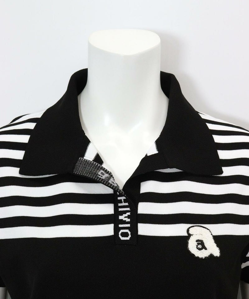 襟元部分（ブラック）