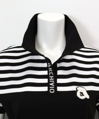 襟元部分（ブラック）