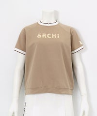 前後配色UV速乾カノコプルオーバー（ベージュ）