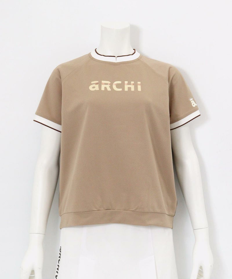 前後配色UV速乾カノコプルオーバー（ベージュ）