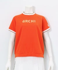 前後配色UV速乾カノコプルオーバー（オレンジ）