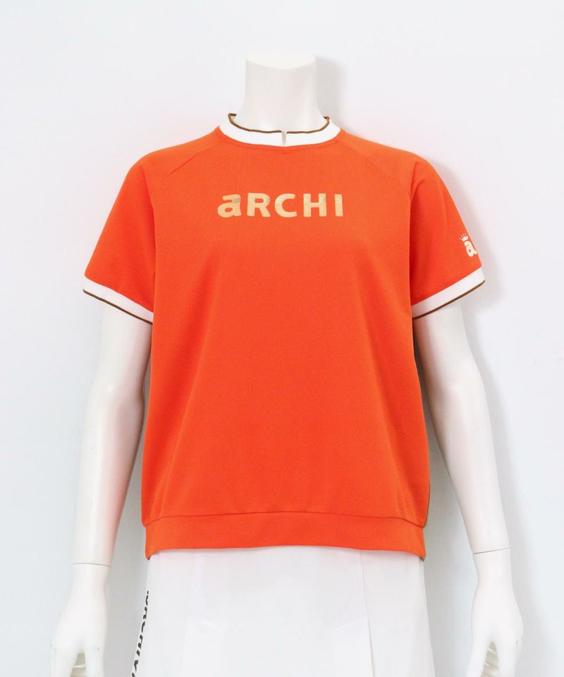 前後配色UV速乾カノコプルオーバー（オレンジ）