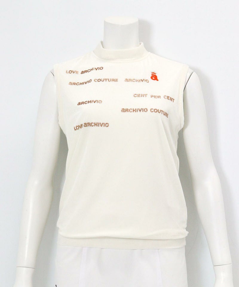 ベロアノースリプルオーバー（ホワイト×ゴールド）