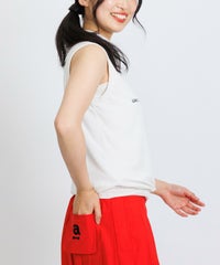 モデル着用画像（ホワイト×ブラック）