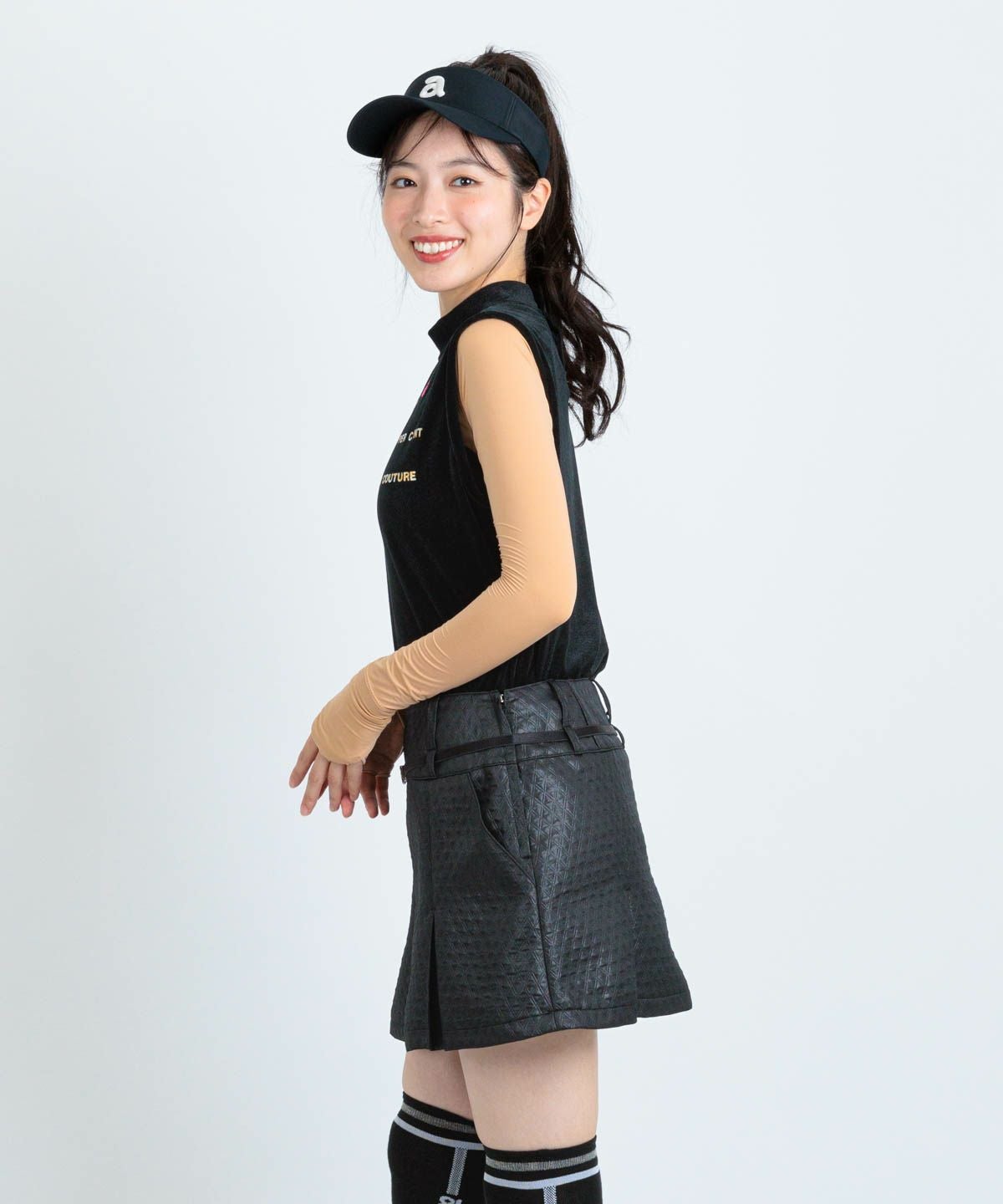 ベロアノースリプルオーバー|アルチビオ - ゴルフウェアや婦人服通販