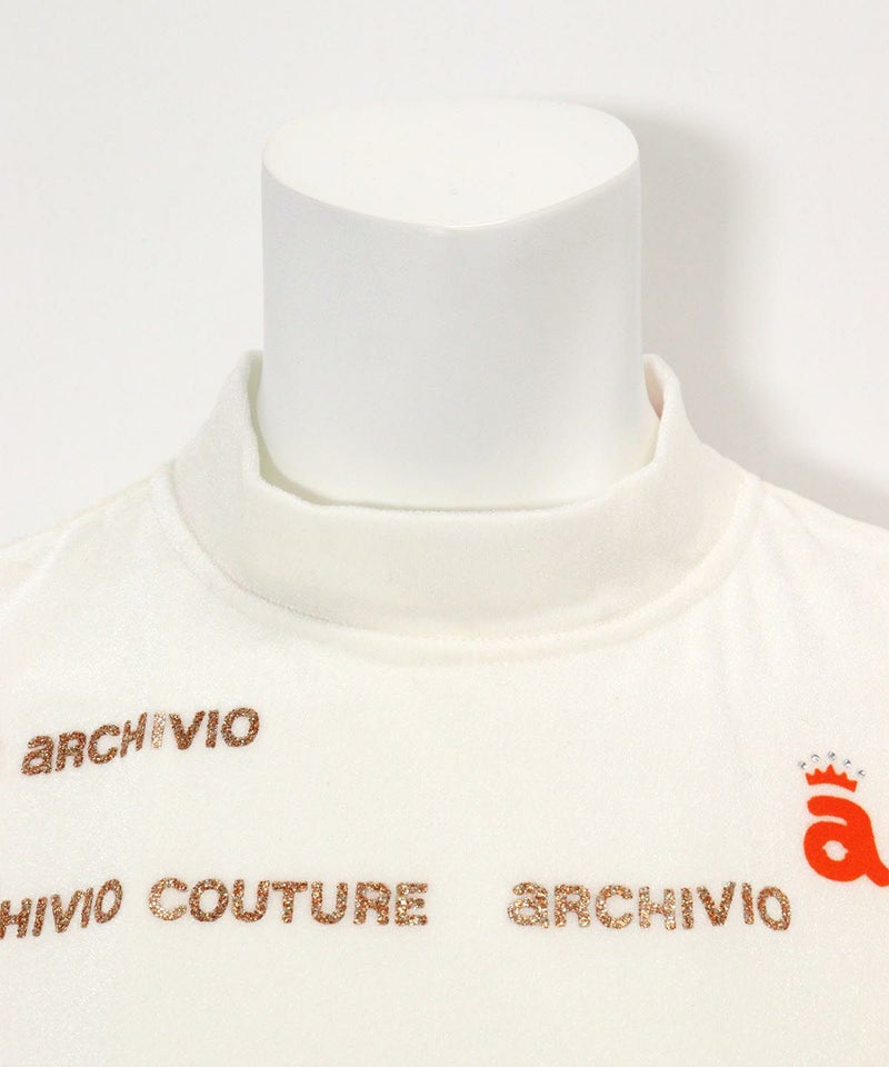 首元部分（ホワイト×ゴールド）