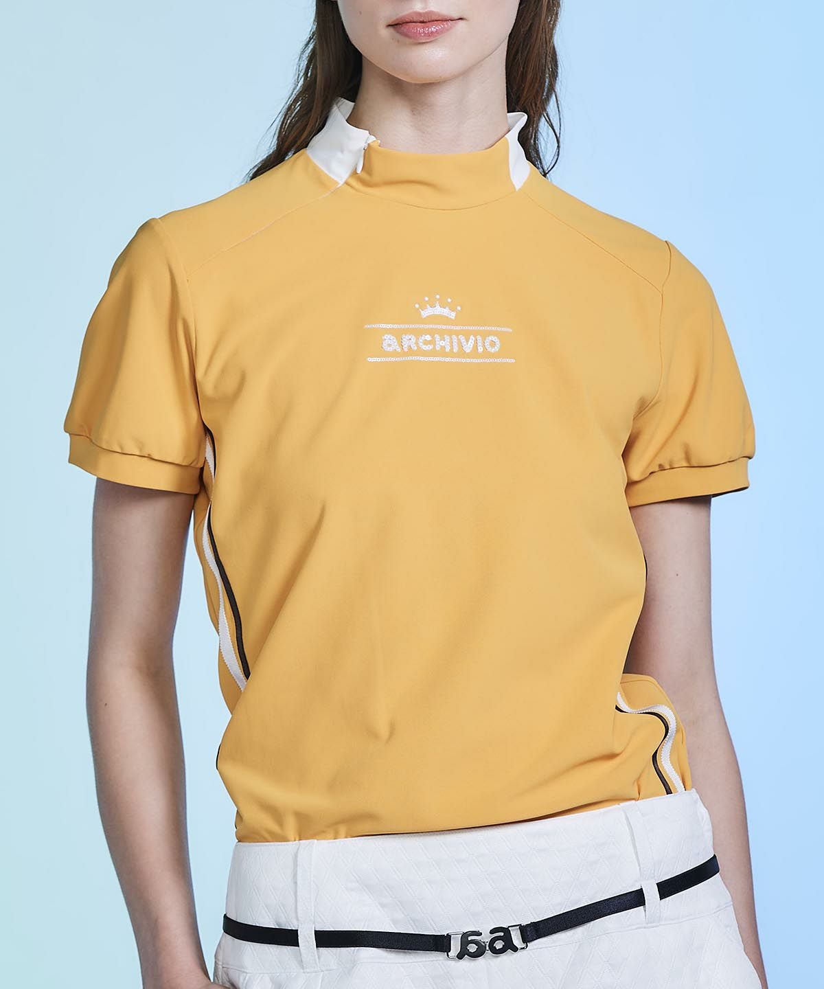 フリル襟UV冷感ダンボールプルオーバー|アルチビオ - ゴルフウェアや