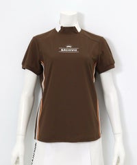 サイドライン速乾カノコプルオーバー（ブラウン）