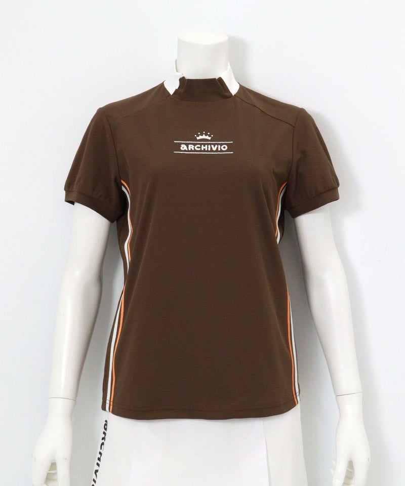 サイドライン速乾カノコプルオーバー（ブラウン）